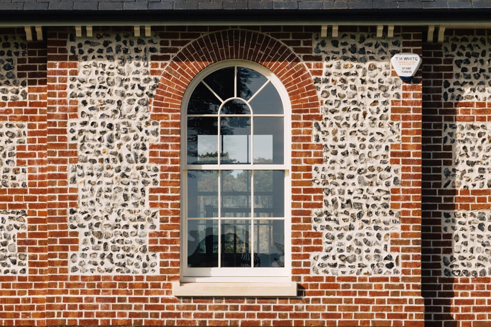 Bespoke Timber Arched Window